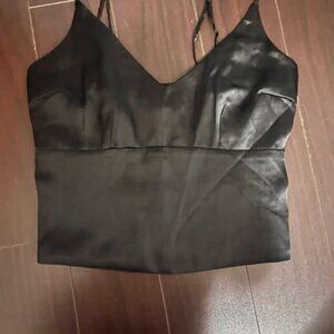 XS Abercrombie satin tank top
